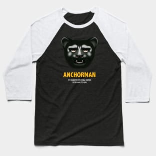 Anchorman The Legend of Ron Burgundy - Alternative Movie Poster Baseball T-Shirt